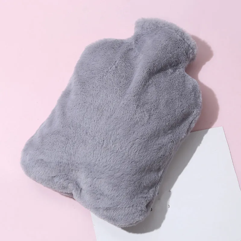 1000ml Plush Hot Water Bag Safe Portable Hand Warmer