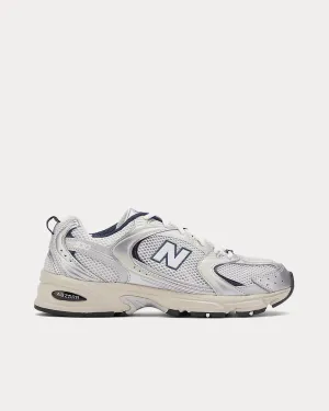 530 Silver Metallic / Summer Fog / Navy Low Top Sneakers