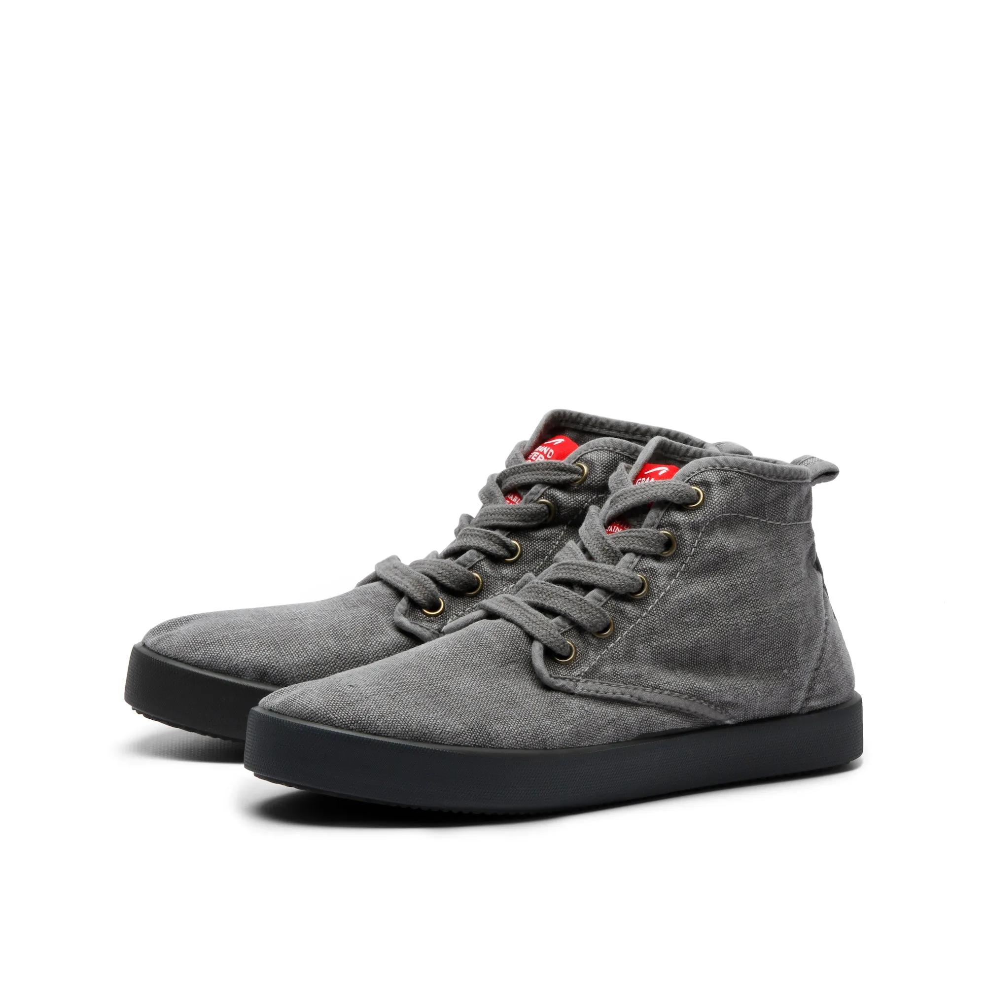 ADAM HEMP SNEAKER GREY WASHED