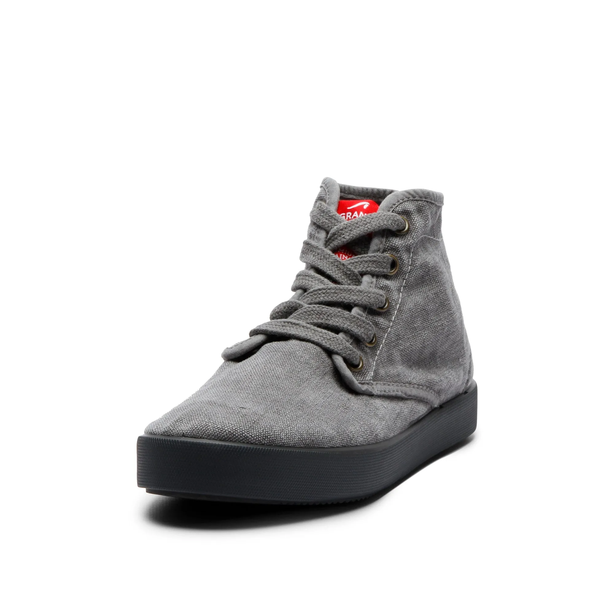 ADAM HEMP SNEAKER GREY WASHED