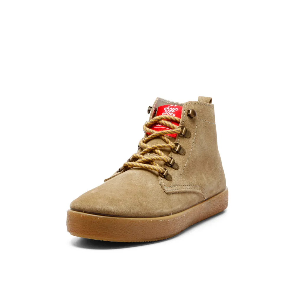 ADAM HIKING SUEDE LACE BOOTIE CAMEL