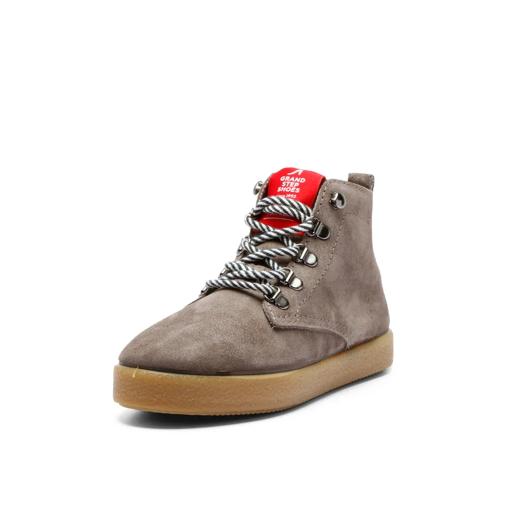 ADAM HIKING SUEDE LACE BOOTIE GREY