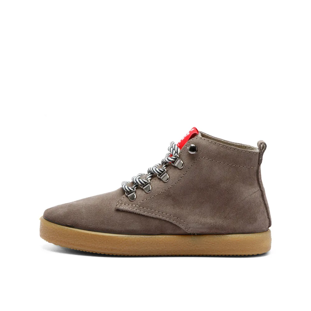 ADAM HIKING SUEDE LACE BOOTIE GREY