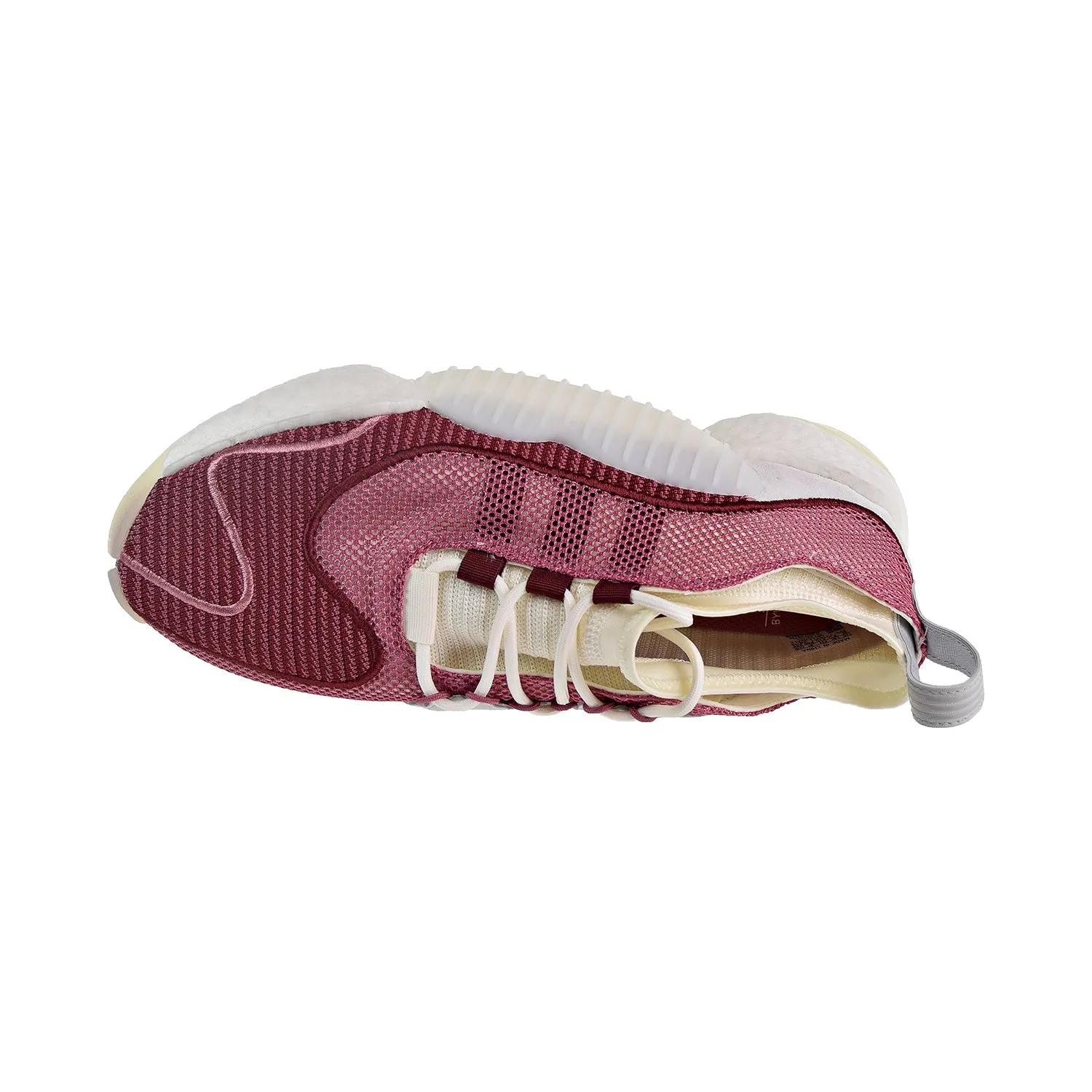 Adidas Crazy BYW II Men's Shoes Trace Maroon/Cloud White