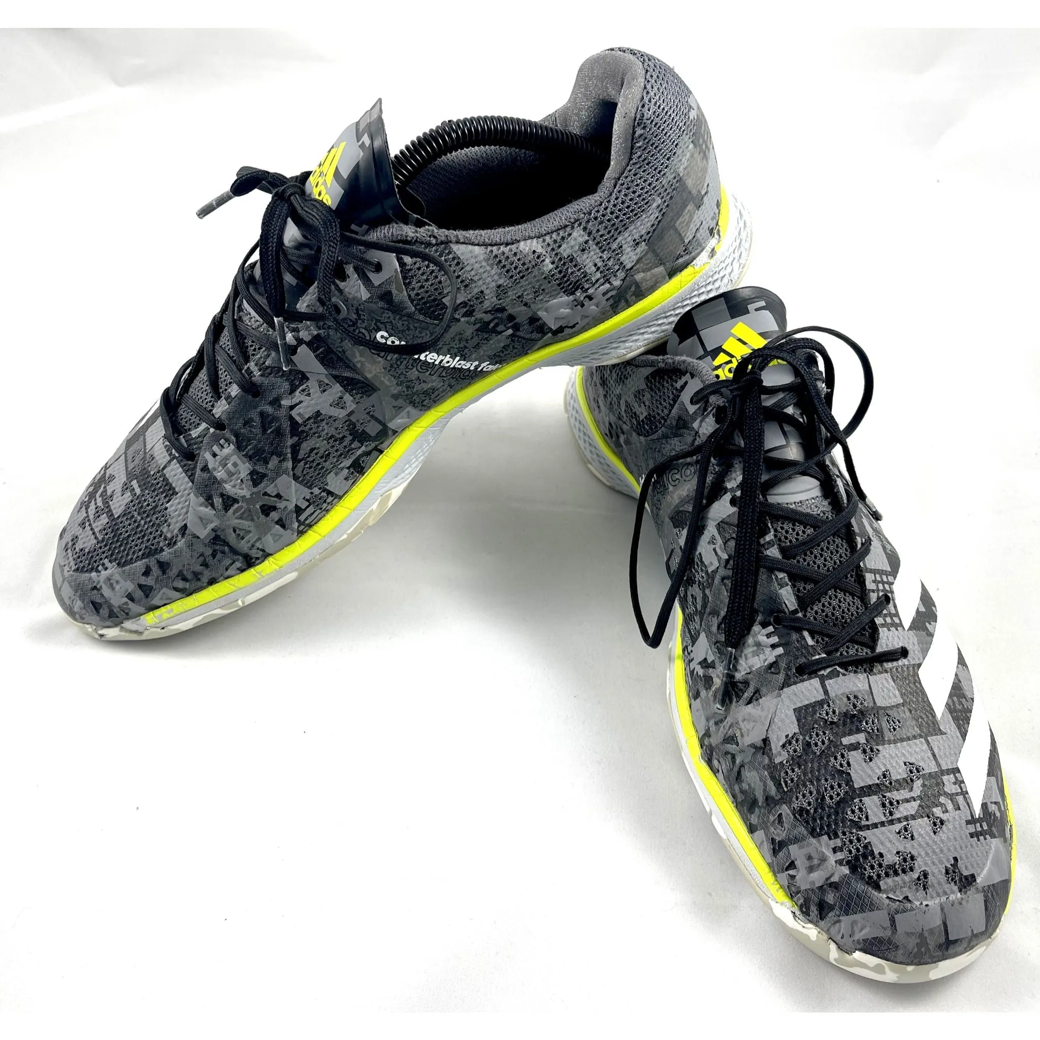 Adidas Running Gray Black Shoes