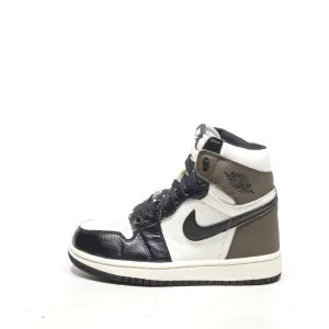Air Jordan 1 Retro High-Top Sneakers Leather White Color For Women