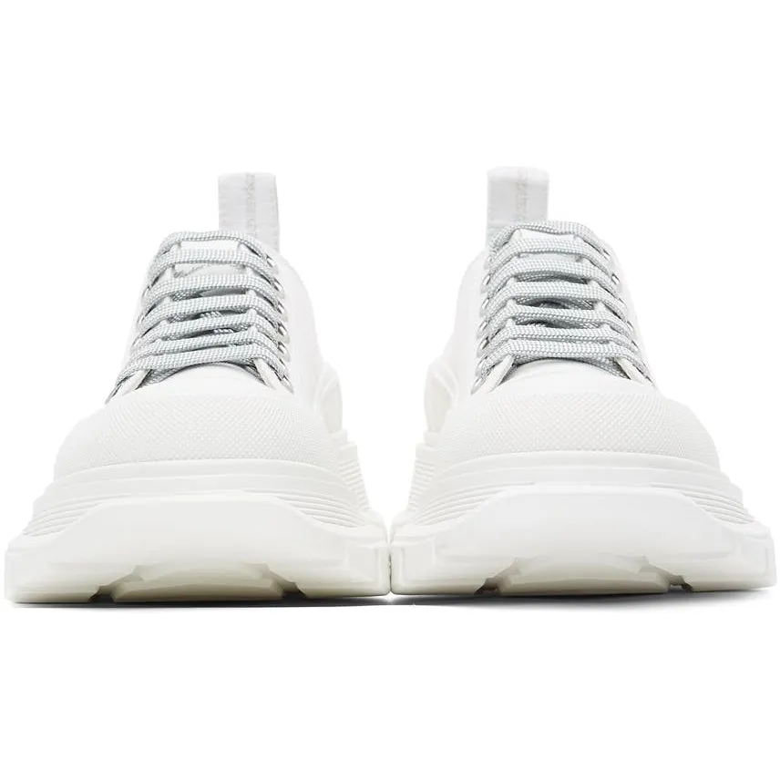 Alexander McQueen SSENSE Exclusive White Tread Slick Sneakers