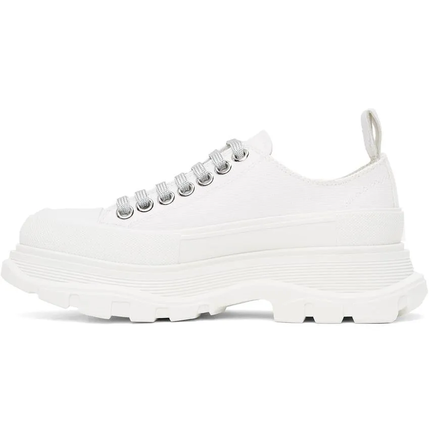 Alexander McQueen SSENSE Exclusive White Tread Slick Sneakers