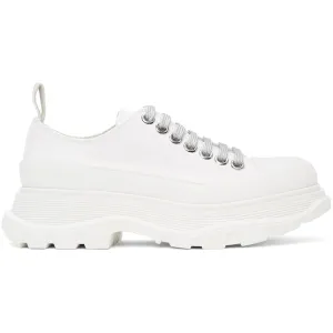 Alexander McQueen SSENSE Exclusive White Tread Slick Sneakers