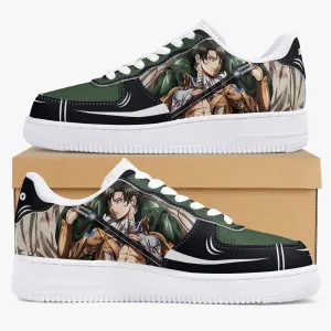 Attack On Titan Levi AF1 Anime Shoes