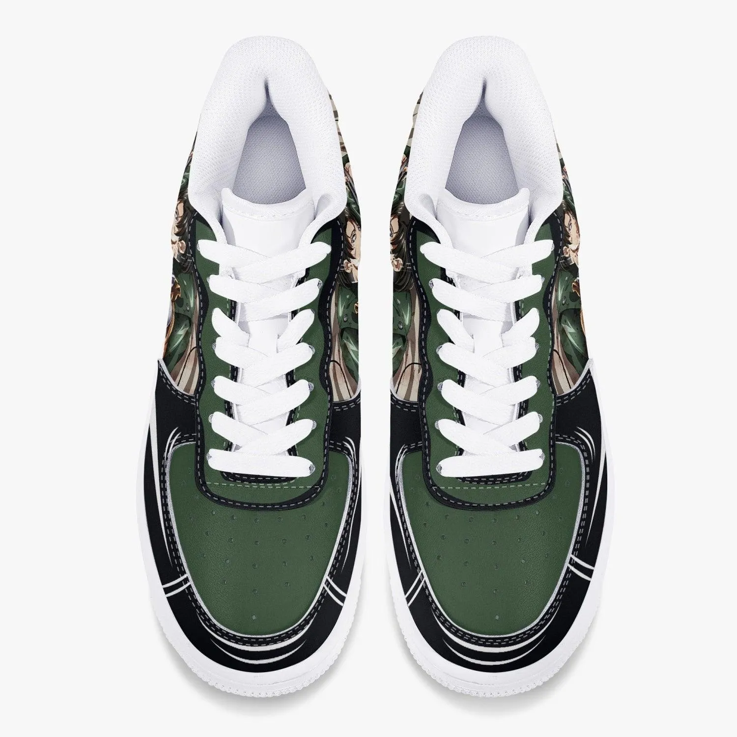 Attack On Titan Levi AF1 Anime Shoes