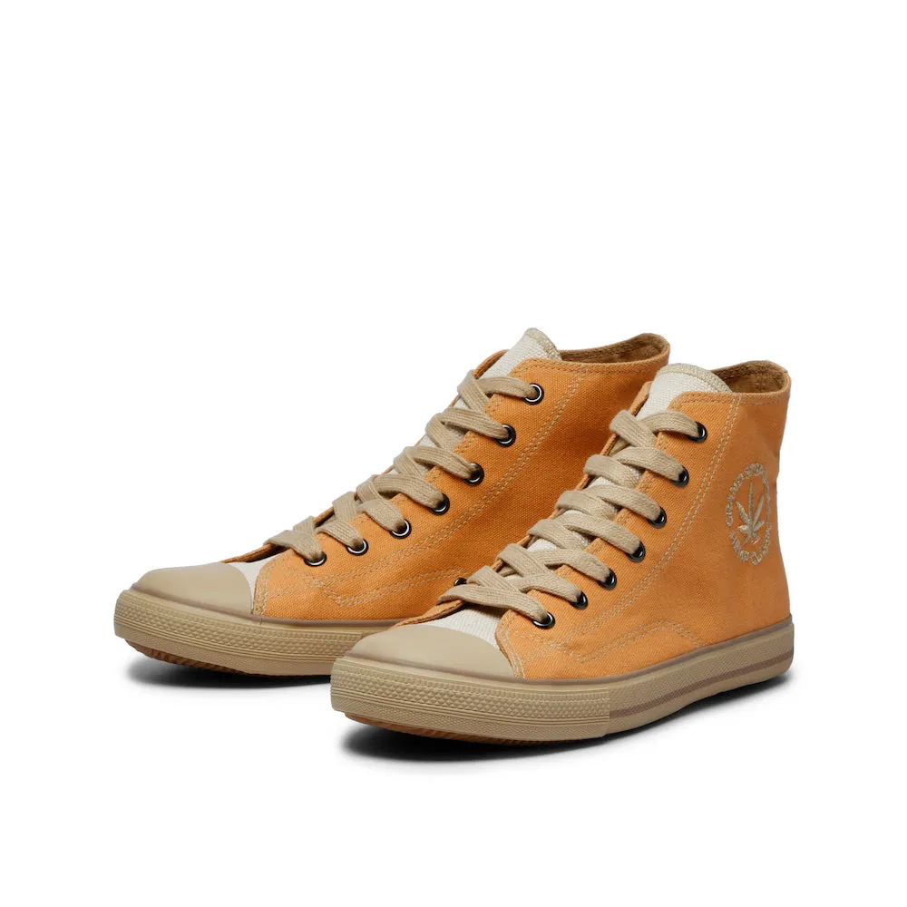 BILLY HEMP SNEAKER ORANGE-OFFWHITE