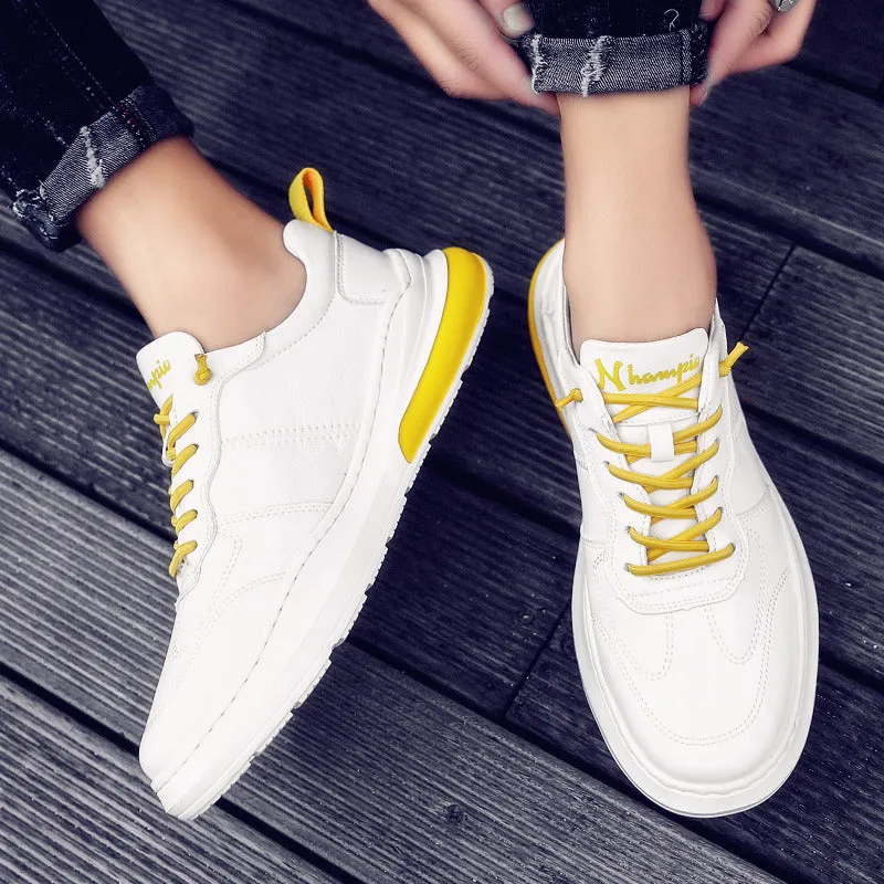 Board Sports Teen Casual Tide Shoes | Soft Leather Sneakers