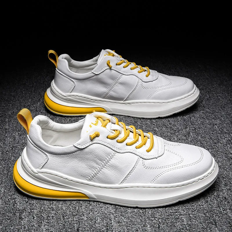 Board Sports Teen Casual Tide Shoes | Soft Leather Sneakers
