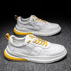 Board Sports Teen Casual Tide Shoes | Soft Leather Sneakers