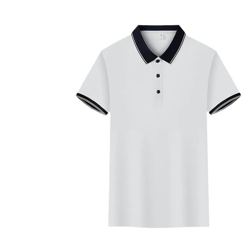 Business Polo Shirt Lapel Short Sleeve Corporate Cultural Clothing