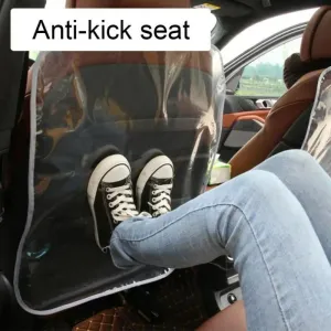 car backseat kickmat dirty shoes dust interior rearside carseat protector ✈️ free.shipping