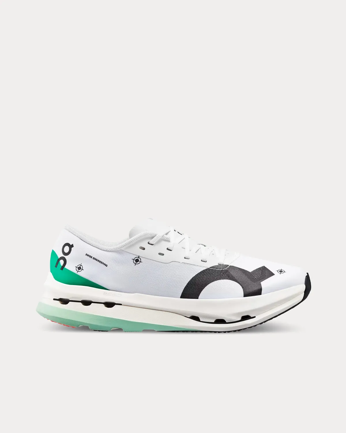 Cloudboom Echo 3 Undyed-White / Mint Running Shoes