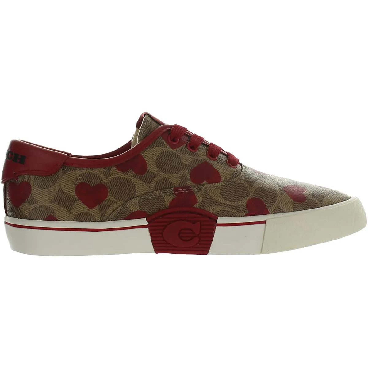 Coach Womens Citysole Coated Leather Padded Insole Skate Shoes