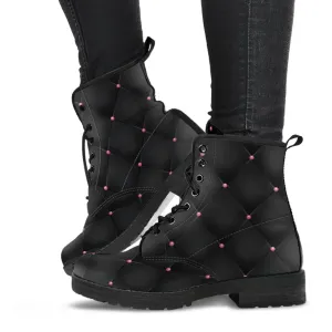 Combat Boots - Classic Pattern #115 | Unisex Boots, Custom Shoes, Hippie Boots, Lace Up Boots, 90s Boots, Women's Boots, Boots Men