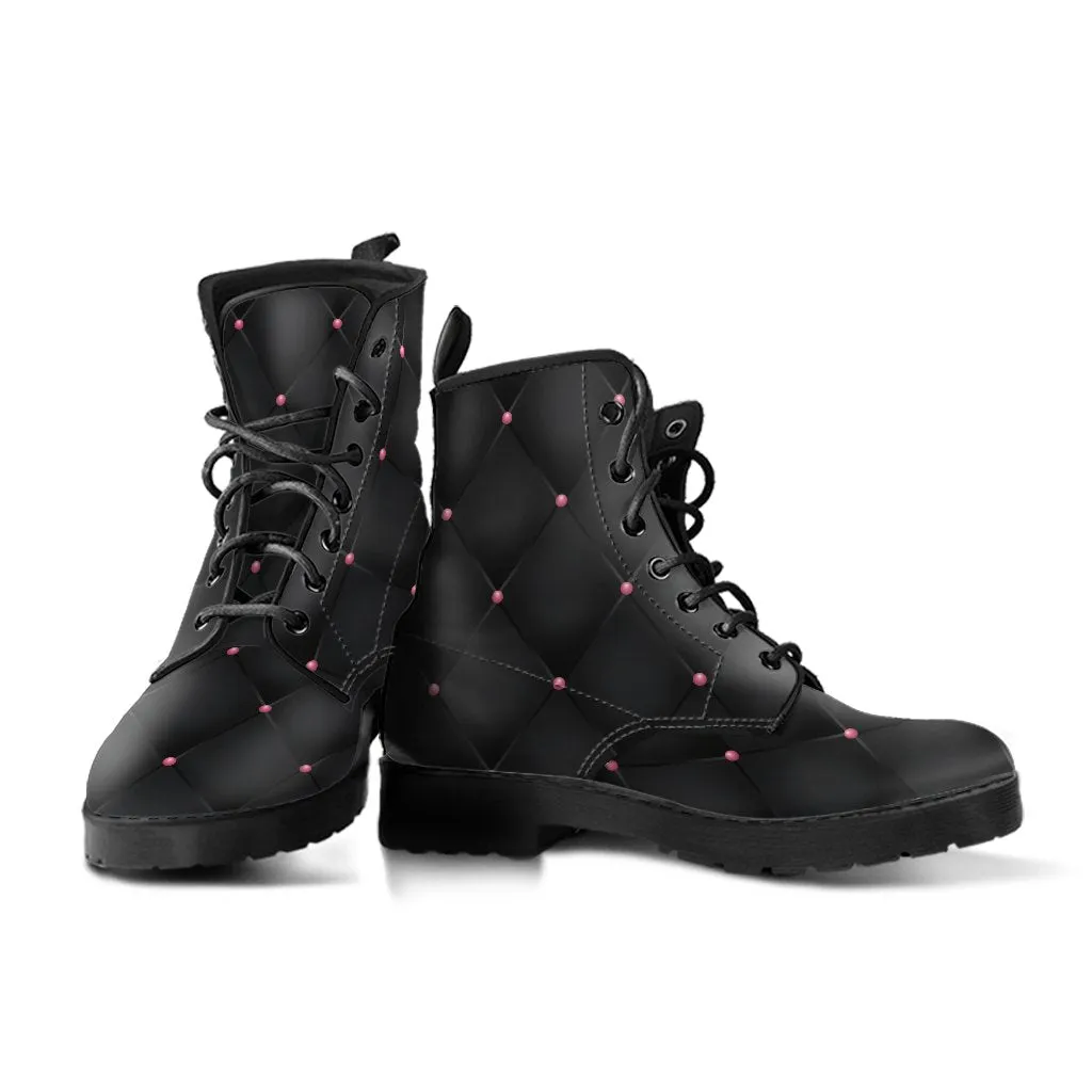 Combat Boots - Classic Pattern #115 | Unisex Boots, Custom Shoes, Hippie Boots, Lace Up Boots, 90s Boots, Women's Boots, Boots Men