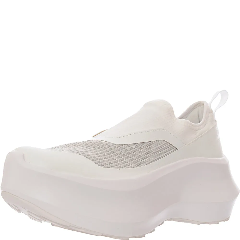 Comme Des Garcons Cd Womens Salomon Slip On Platform in White