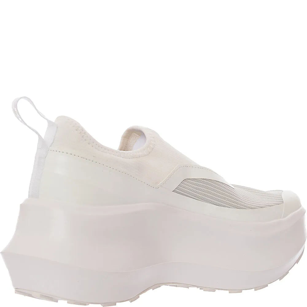 Comme Des Garcons Cd Womens Salomon Slip On Platform in White