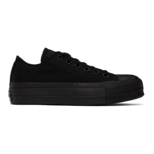 Converse Black Monochrome Chuck Lift Sneakers