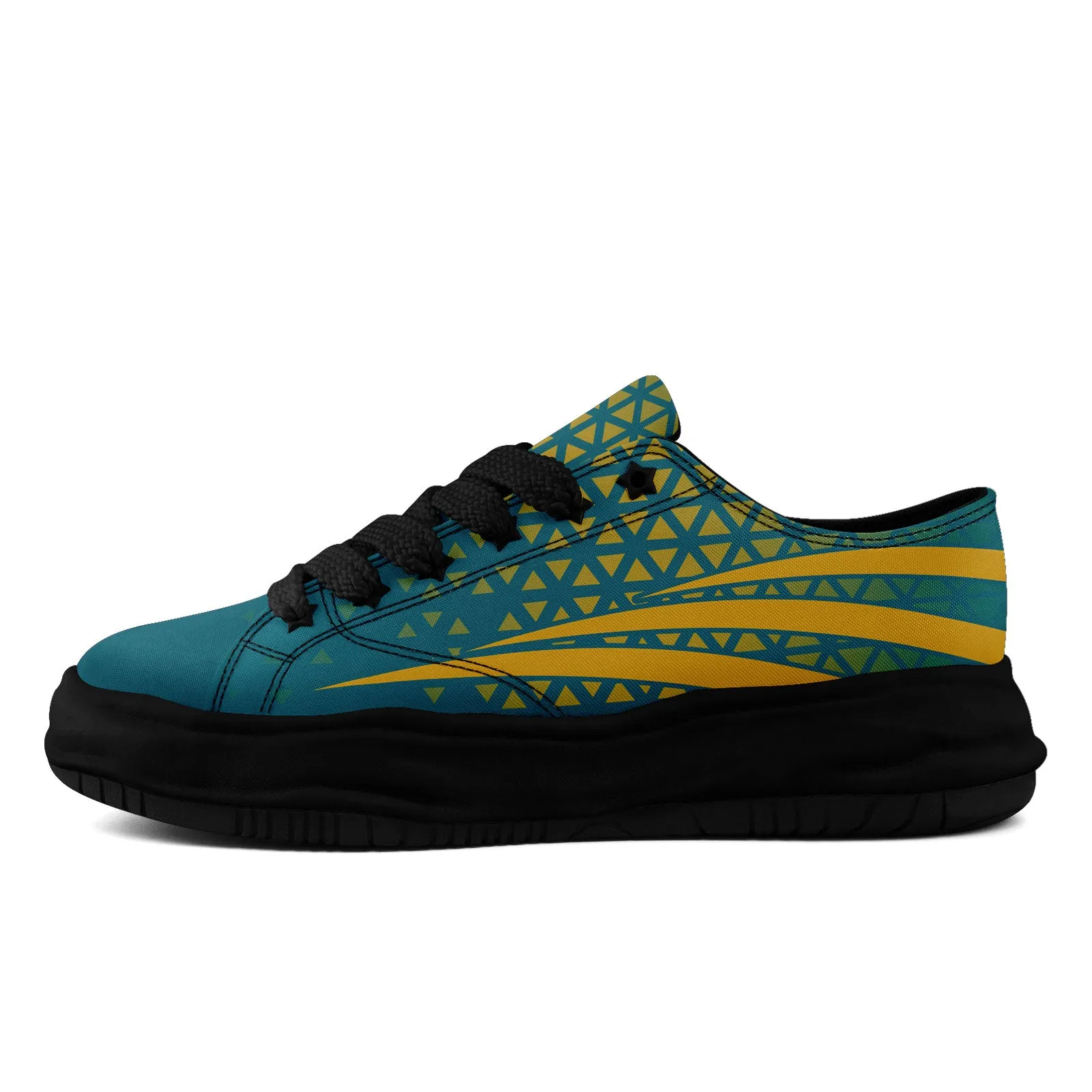 Custom Blue Black Florida Shoes Personalized Sneaker FN038-D023003-16