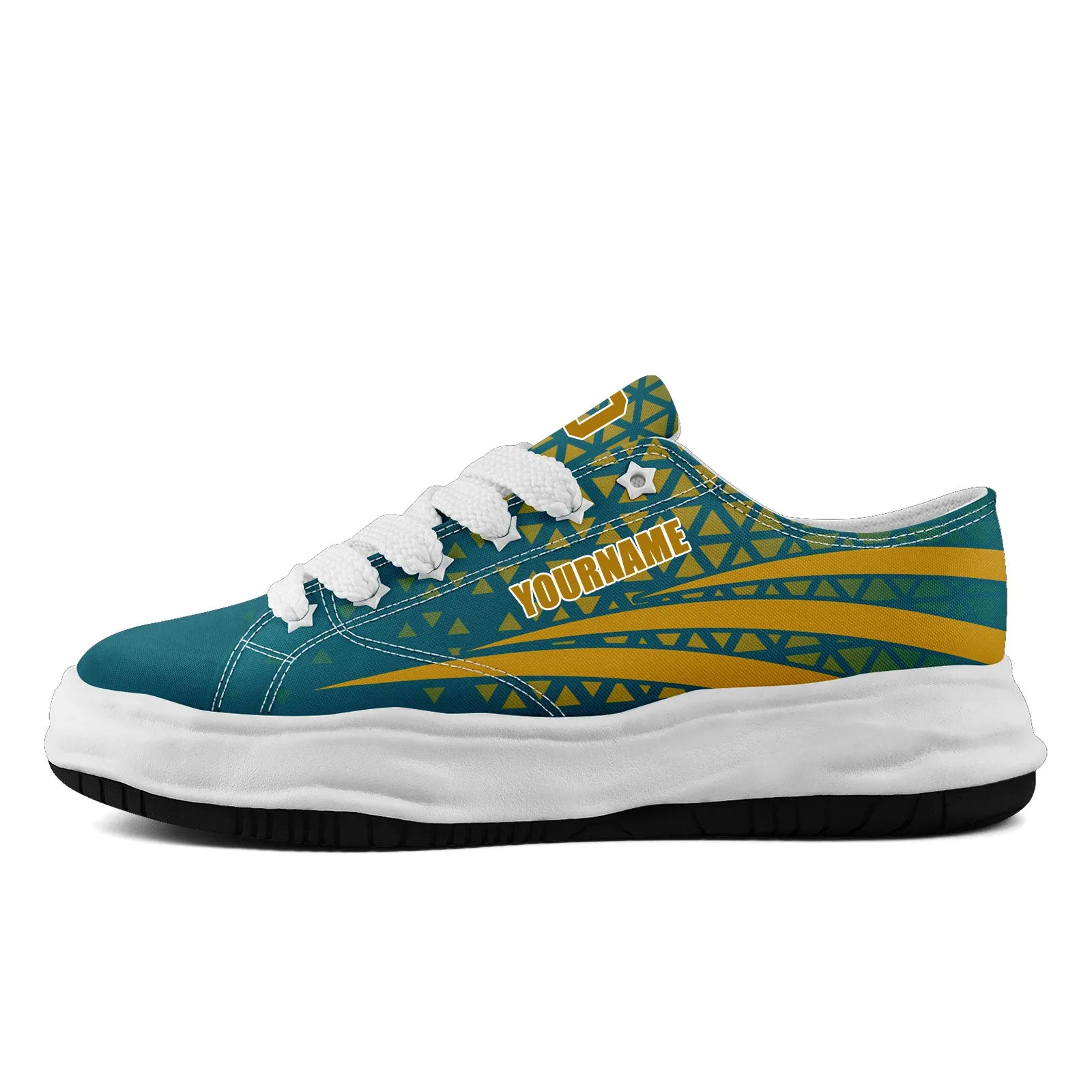 Custom Blue Black Florida Shoes Personalized Sneaker FN038-D023003-16