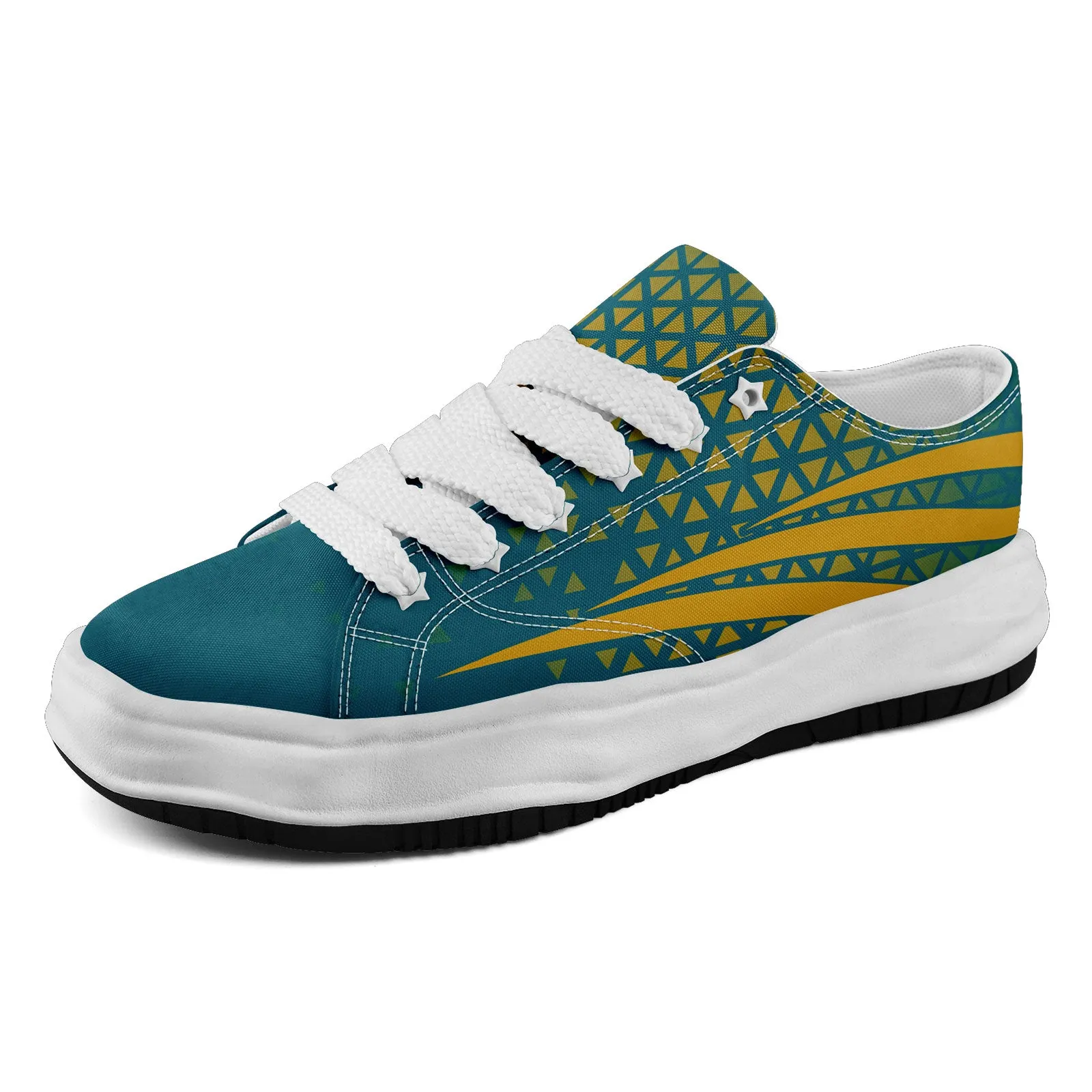 Custom Blue Black Florida Shoes Personalized Sneaker FN038-D023003-16