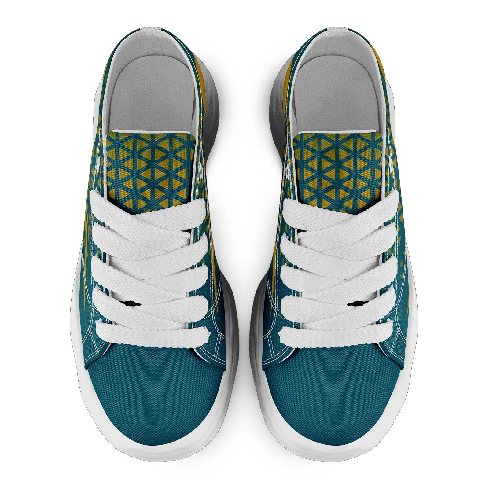Custom Blue Black Florida Shoes Personalized Sneaker FN038-D023003-16