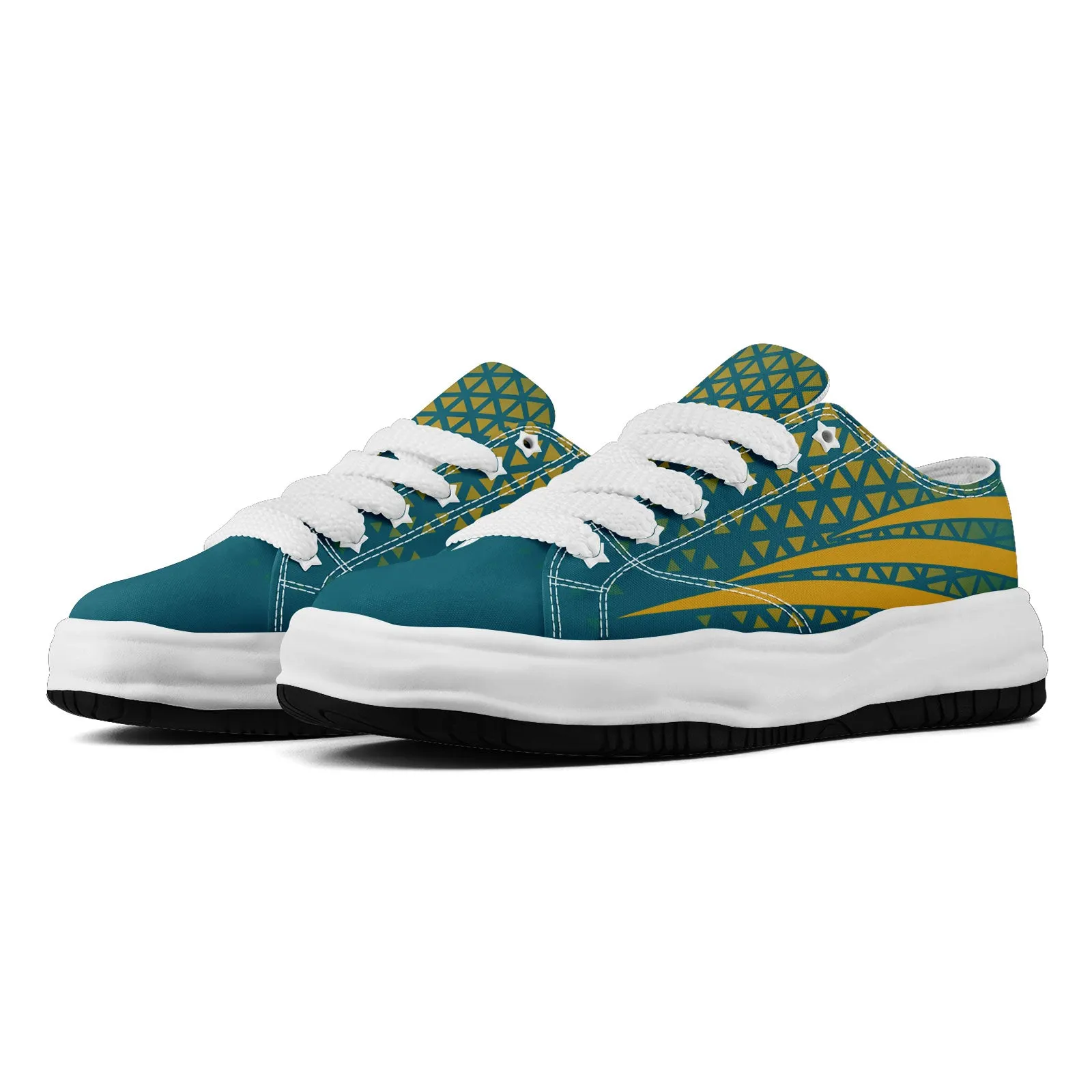 Custom Blue Black Florida Shoes Personalized Sneaker FN038-D023003-16