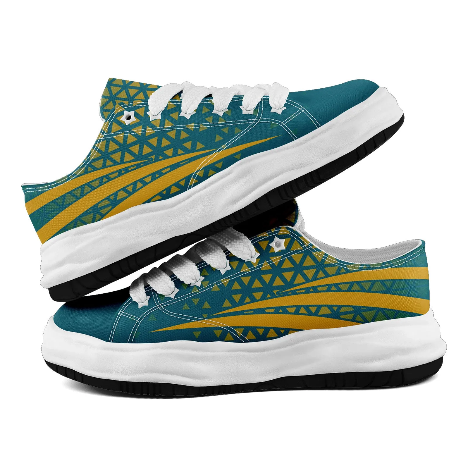 Custom Blue Black Florida Shoes Personalized Sneaker FN038-D023003-16
