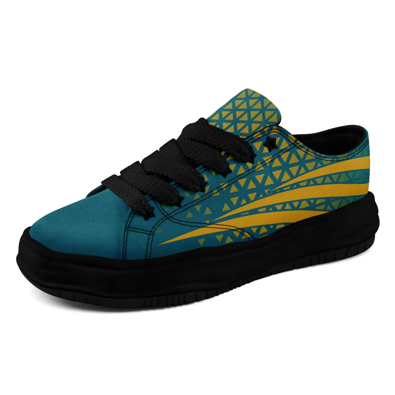 Custom Blue Black Florida Shoes Personalized Sneaker FN038-D023003-16