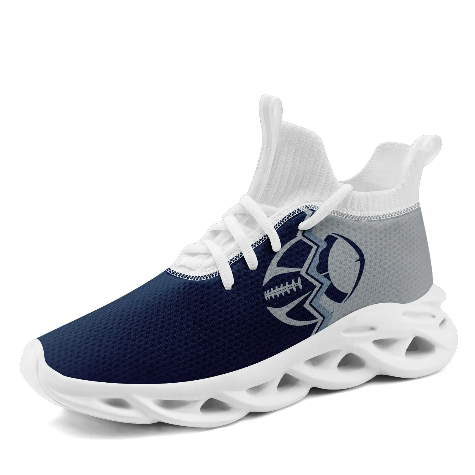 Custom Blue Grey Washington Maxsoul Shoes Personalized Sneaker FN030A-D028017-14