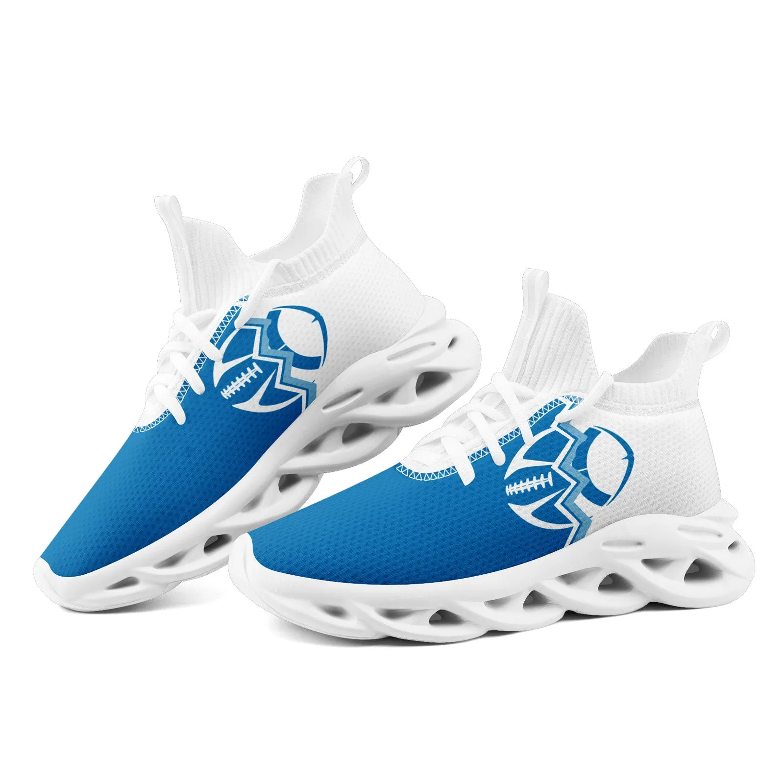 Custom Blue White Michigan Maxsoul Shoes Personalized Sneaker FN030A-D028017-6