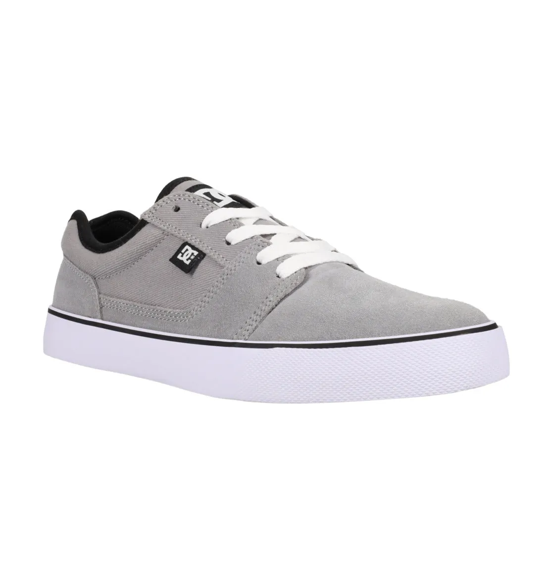 DC Men's Tonik Leather Shoes Grey/Black ADYS300769-XSKN