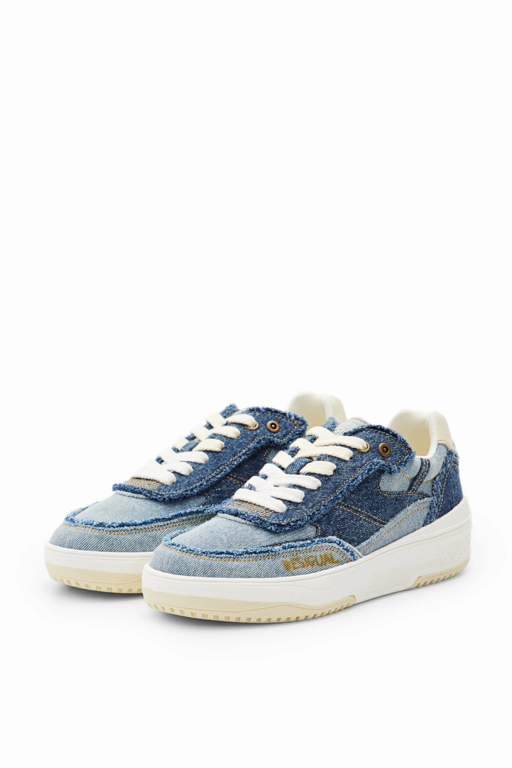 Desigual Metro Denim Retro Low top Sneakers 24SSKA08