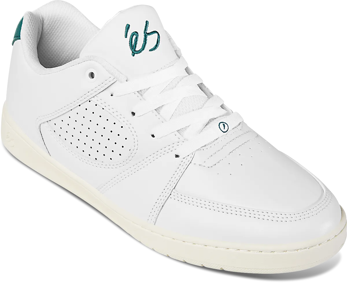Es - Accel Slim Skateboard Shoes - White Tan - Sale