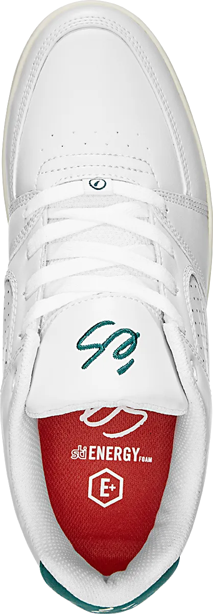 Es - Accel Slim Skateboard Shoes - White Tan - Sale
