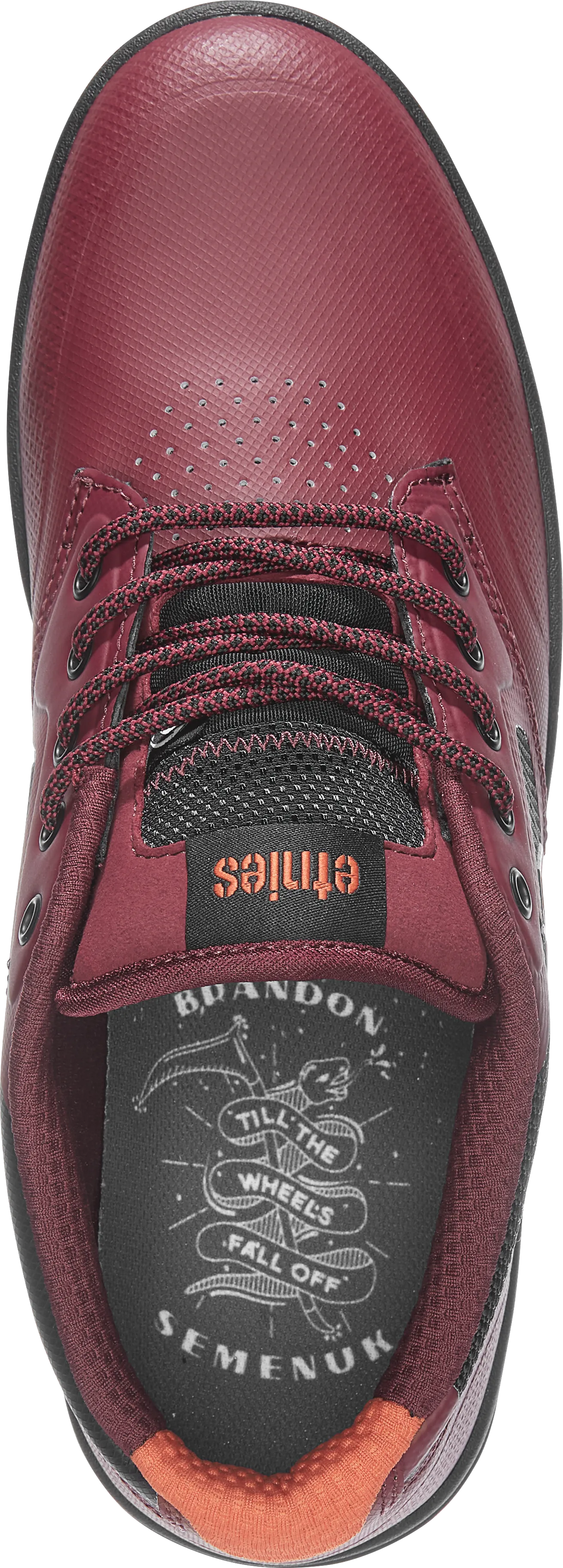 Etnies Mens Semenuk Pro Mtb Burgundy Shoes