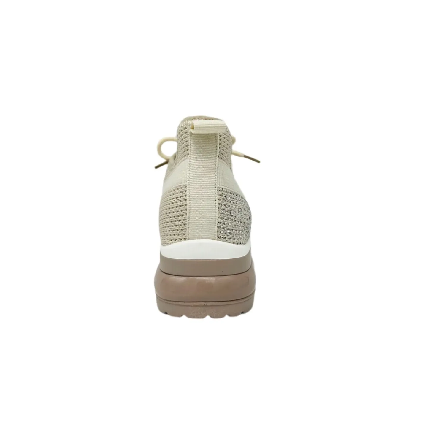 EXE EX14 Stone Heel Sneakers w Stretch Laces