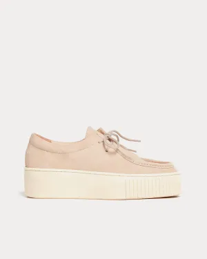 Fontaina Beige Low Top Sneakers