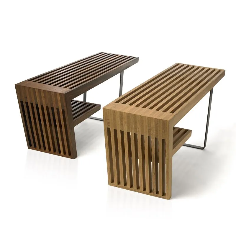 Freeman bench - white oak