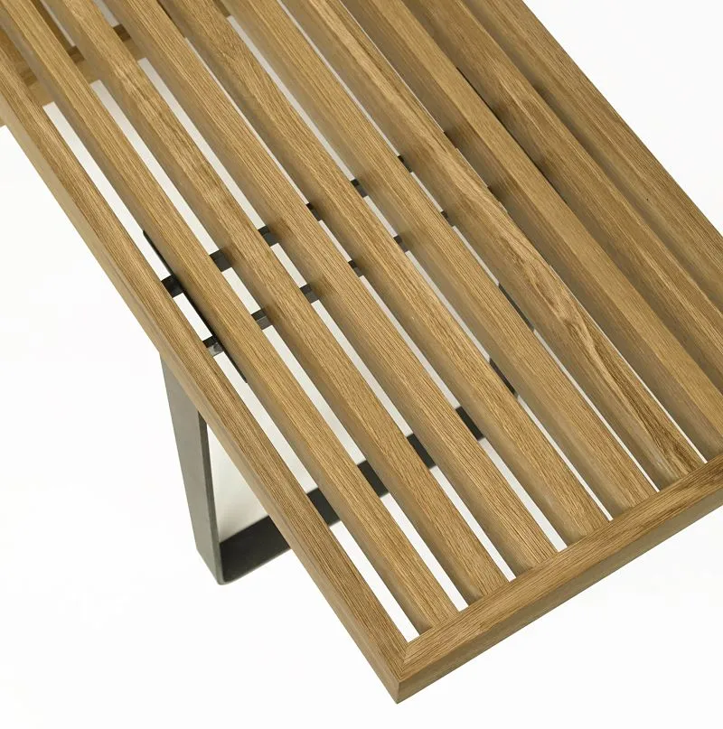 Freeman bench - white oak
