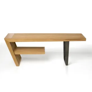 Freeman bench - white oak