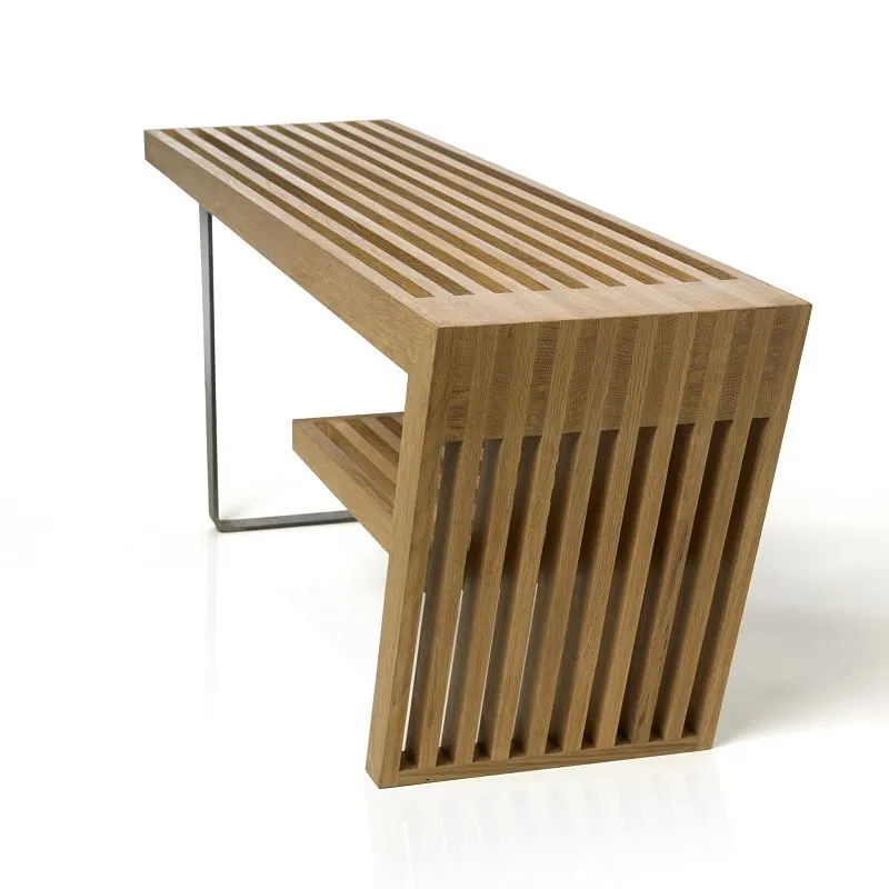 Freeman bench - white oak