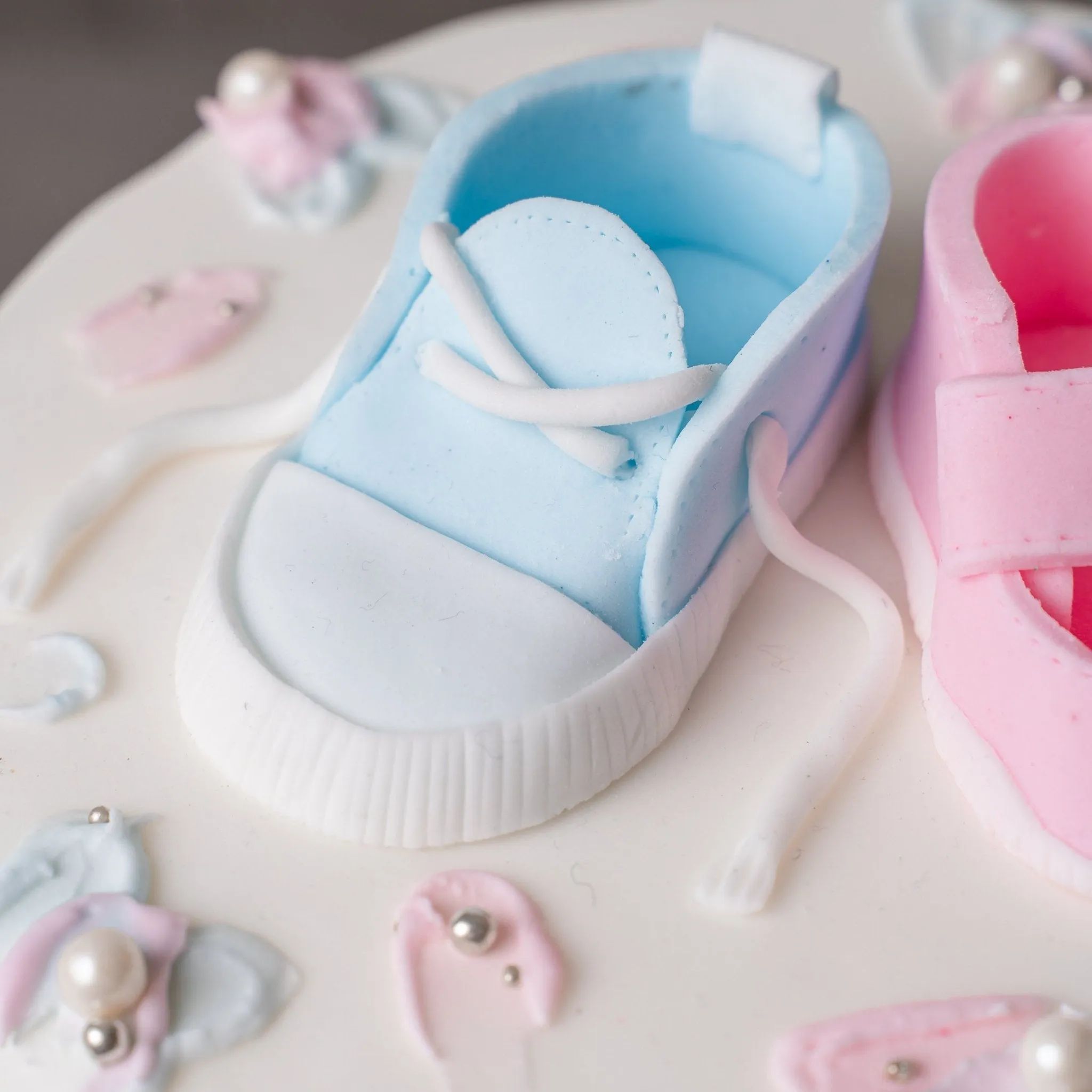 Gender Reveal Baby Shower Cake