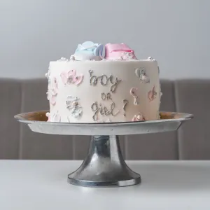 Gender Reveal Baby Shower Cake